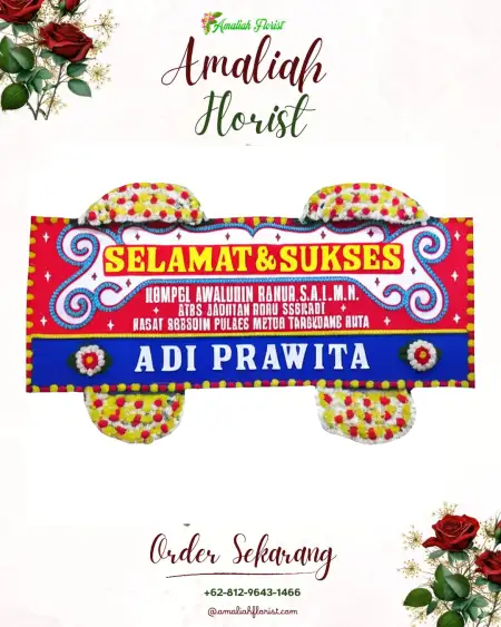 Papan Bunga Ucapan Selamat Jajarwayang